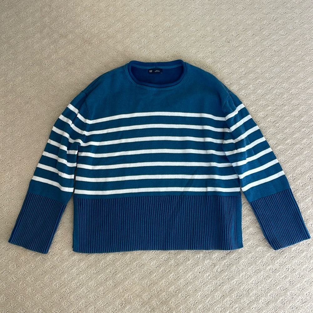 Cotton roll neck sweater